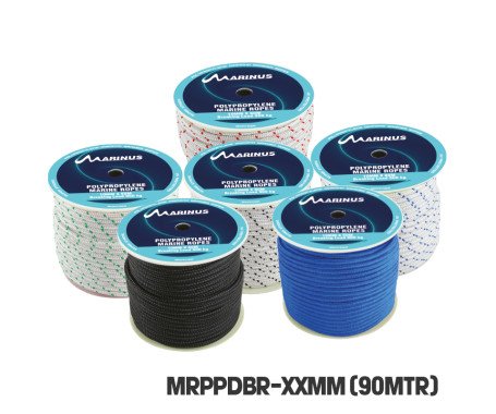 Marinus Polypropylene Diamond Braided Ropes (90MTR)